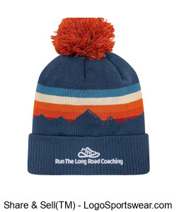 Mountain Beanie Design Zoom